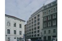 Fotografie: Praha-Staré Město. Hotel Josef, Rybná ulice, Eva Jiřičná.