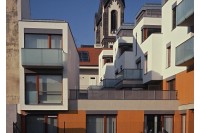 Fotografie: Praha-Karlín, rezidence Kollárova, Oldřich Hájek a Jaroslav Šafer