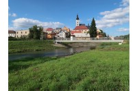 Fotografie: Příbor, lávka pro pěší přes řeku Lubinu, Petr Tej, Marek Blank, Jan Mourek 